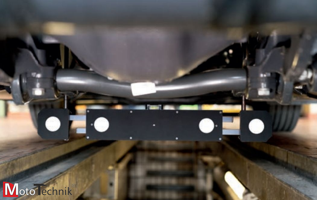 Urządzenie do pomiaru ram - HAWEKA - CMC4000 LKW (samodzielne)