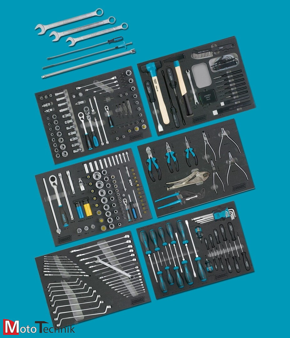Wózek narzędziowy z wyposażeniem HAZET 179NT-8-RAL7016/2 (264 narzędzia) BMW