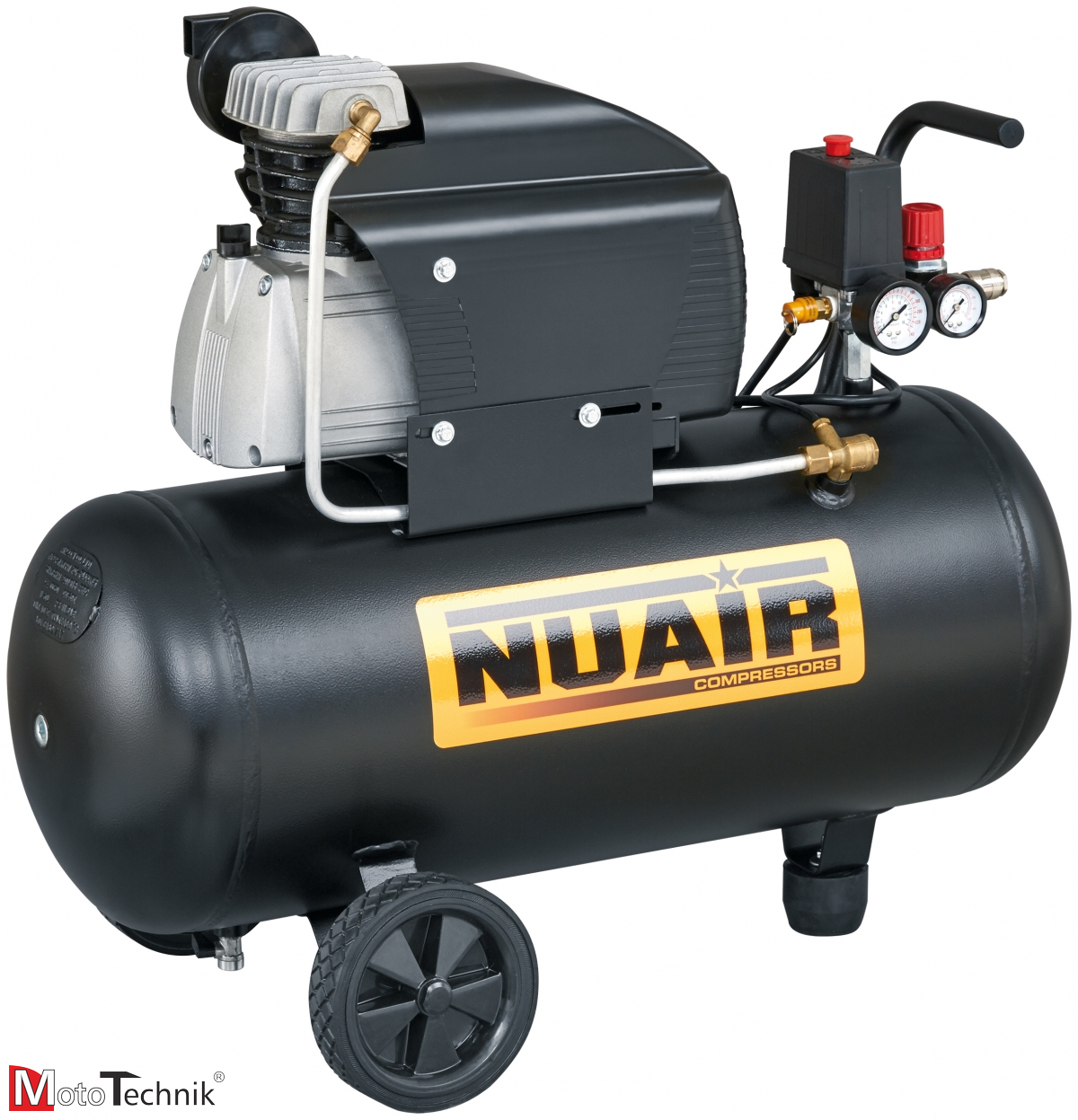 NUAIR FC2/50S Kompresor tłokowy (1,5 kW; 50L) FCDV404NUB551