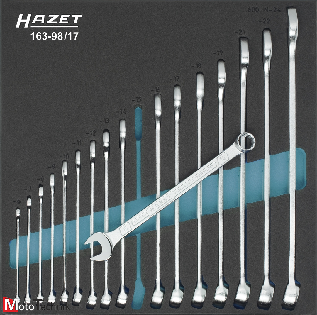 Wózek narzędziowy z profesjonalnymi narzędziami HAZET 178N-7/147 (147 narzędzi)