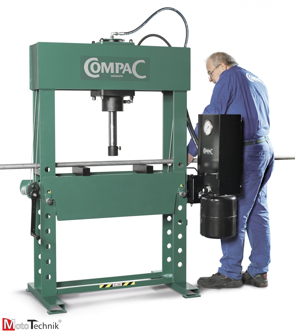 Prasa hydrauliczna COMPAC EP100 D (Moveable cylinder) - 100t w Prasy ...