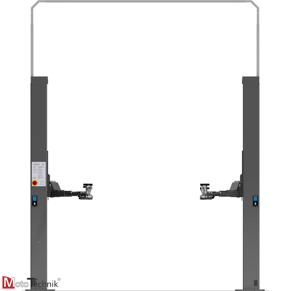 Podnośnik śrubowy dwukolumnowy NUSSBAUM Smart Lift 2.35 SLE MM