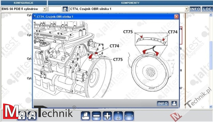 Tester diagnostyczny do samochodów ciężarowych JALTEST CV KIT BASIC BUNDLE ETM V9